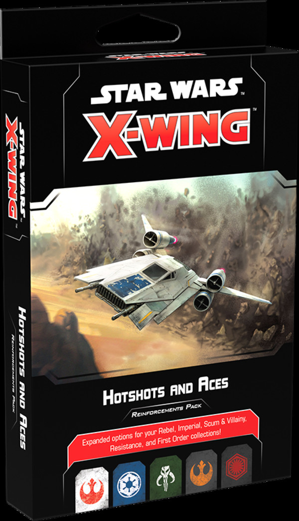 Gra X-Wing 2nd ed.: Hotshots and Aces Reinforcements Pack
