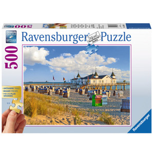 Puzzle XXL Plaża w Ahlbecku 500 elementów