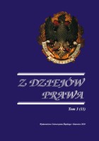 Z Dziejów Prawa. T. 3 (11) - 02 Wincenty Skrzetuski `O Senacie` w Rzeczypospolitej szlacheckiej
