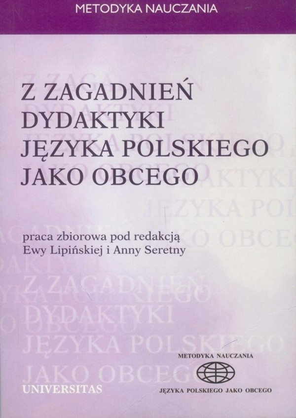 Z zagadnień dydaktyki języka polskiego jako obcego - pdf