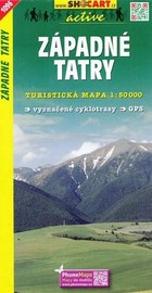 Zapadne Tatry Mapa turystyczna Skala: 1:50 000