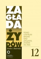 Zagłada Żydów. Studia i Materiały nr 12 R. 2012 - mobi, epub