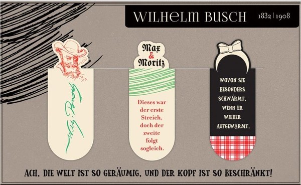 Zakładki magnetyczne - Wilhelm Busch