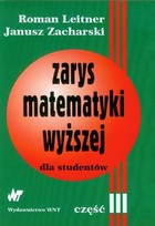 Zarys matematyki wyższej dla studentów część III