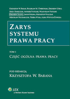 Zarys systemu prawa pracy Tom 1 Część ogólna prawa pracy