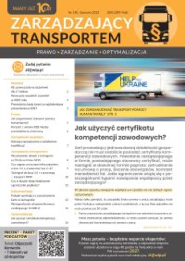 Zarządzający Transportem nr 140 - mobi, epub, pdf