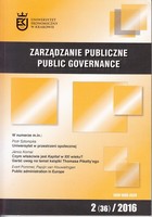 Zarządzanie Publiczne nr 2(36)/2016 - Maciej J. Nowak: Niesprawność władz publicznych a polityka przestrzenna w Polsce