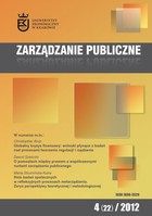 Zarządzanie Publiczne nr 4(22)/2012 Dawid Sześciło: O pomostach między prawem a współczesnymi nurtami zarządzania publicznego