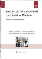 Okładka:Zarządzanie zasobami ludzkimi w Polsce. Ewolucja i współczesność 