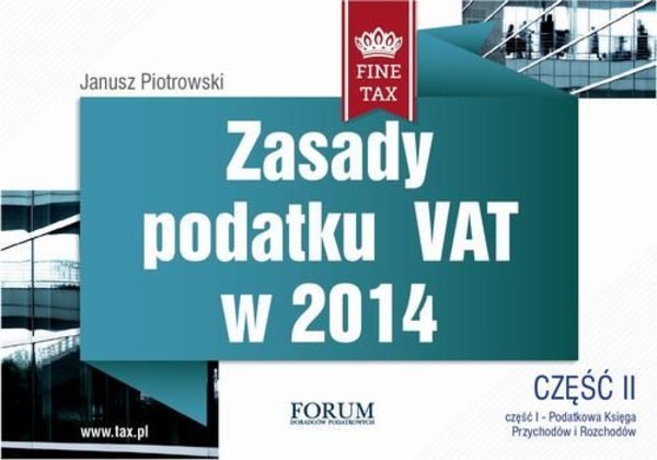 Zasady podatku VAT w 2014 - pdf część II