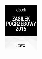Okładka:Zasiłek pogrzebowy 2015 - PDF 