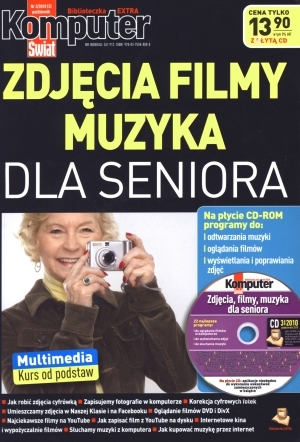 Zdjęcia, filmy, muzyka dla seniora + CD Komputer Świat 3/2010