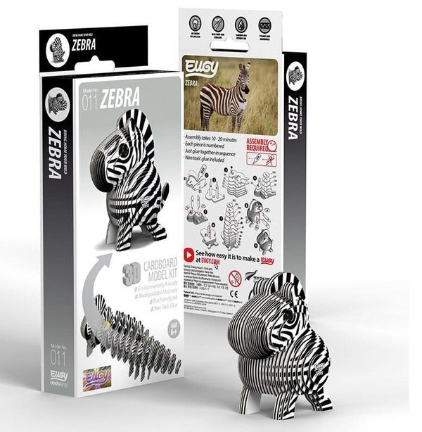 Eko Układanka 3D Zebra