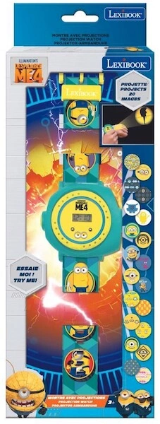 Zegarek cyfrowy z projektorem Minionki