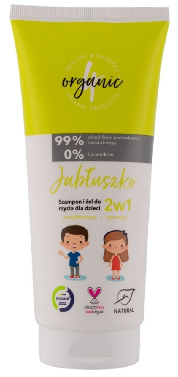 Żel i szampon dla dzieci Jabłuszko