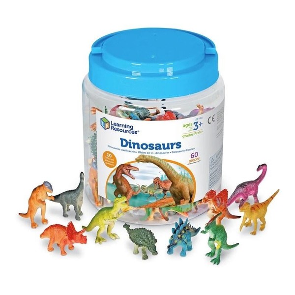 Figurki do nauki liczenia Dinozaury