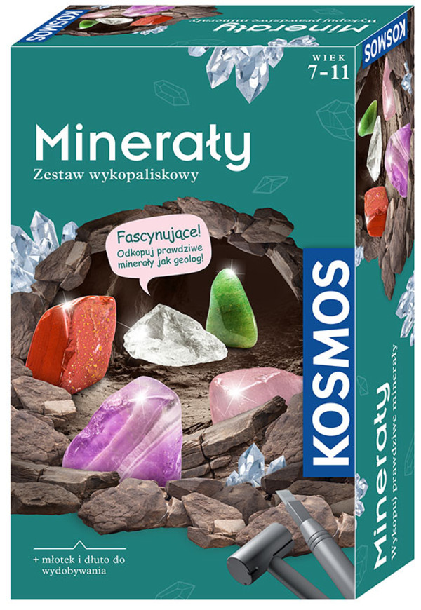 Zestaw wykopaliskowy Minerały