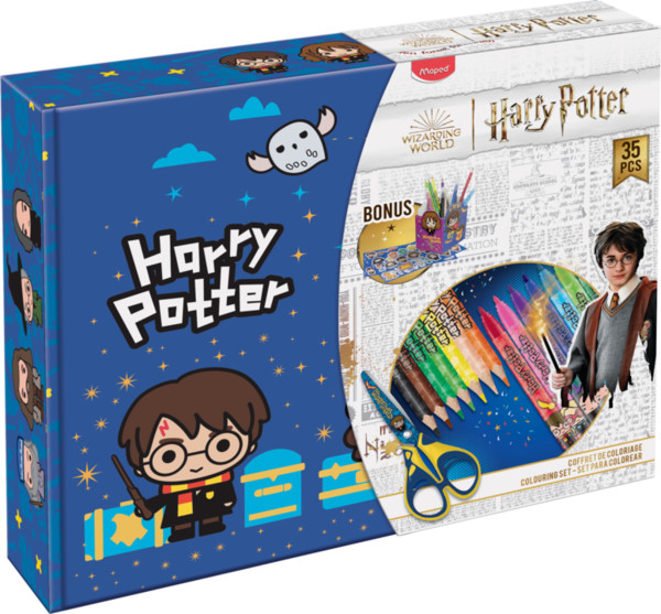 Zestaw do kolorowania Harry Potter 35 elementów