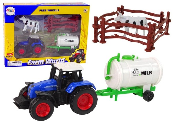 Zestaw figurki + traktor