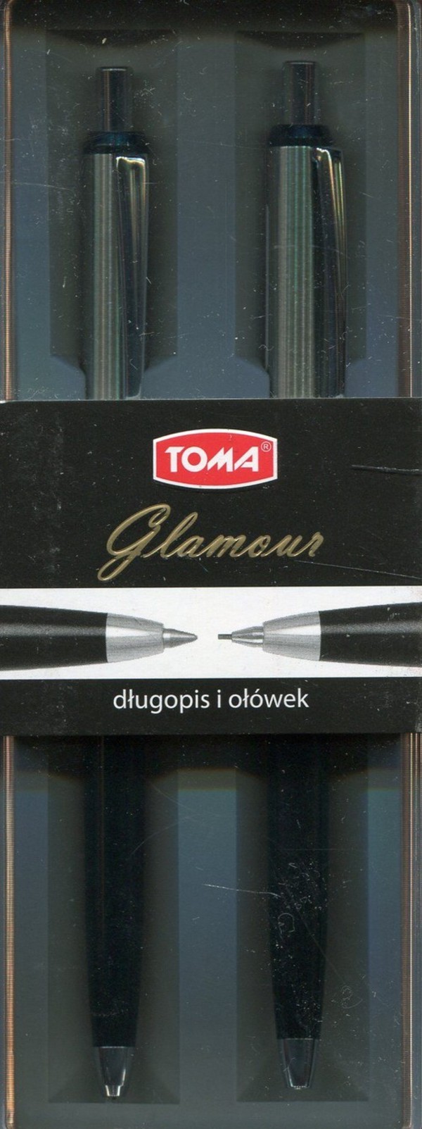 Zestaw Glamour Długopis 0,8 mm + ołówek 0,5 mm
