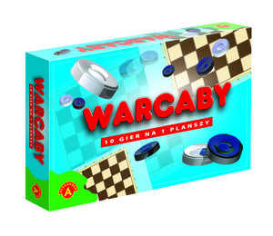 Zestaw Warcaby 10 gier na jednej planszy