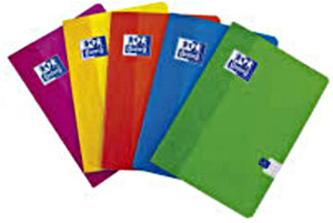 Zeszyt A5 16 kartek w trzy linie Oxford Kids Mix kolorów