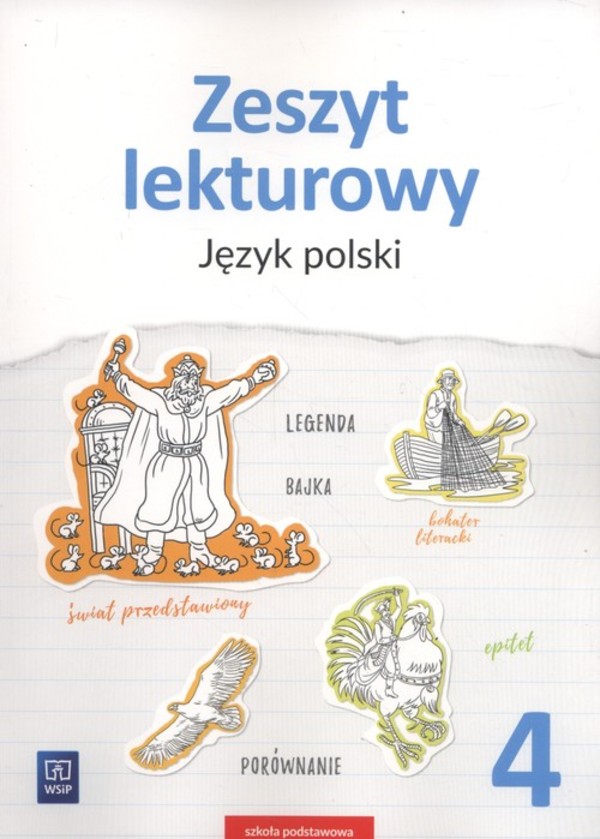 Zeszyt lekturowy Język polski klasa 4