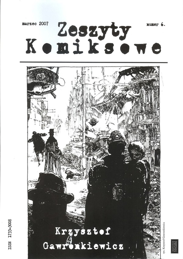 Zeszyty komiksowe Krzysztof Gawronkiewicz Zeszyty komiksowe nr 6