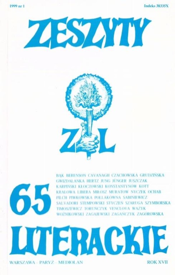 Zeszyty literackie 65 1/1999