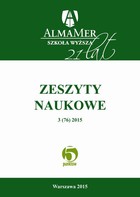Zeszyty Naukowe ALMAMER 2015 3(76)