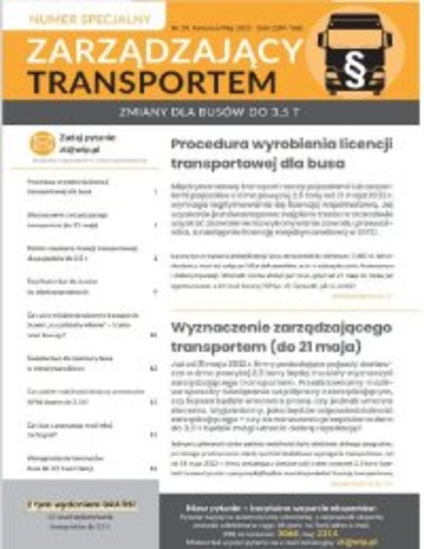 Zmiany dla busów do 3,5 T - pdf