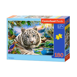 Puzzle Zmierzch z białym tygrysem 180 elementów