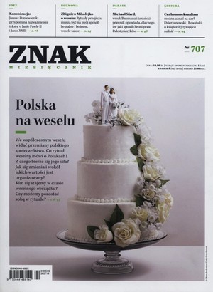 Znak miesięcznik Polska na weselu