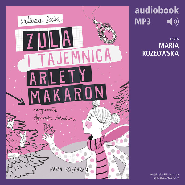 Zula i tajemnica Arlety Makaron Tom 4 - Audiobook mp3