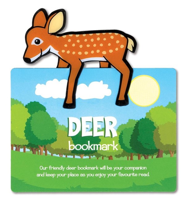 Zwierzęca zakładka do książki - Deer - Jeleń