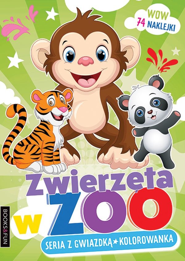 Zwierzęta w Zoo Kolorowanka